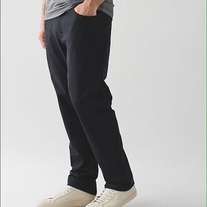 Men's Lululemon ABC Pants-DEEP COAL 38x32
